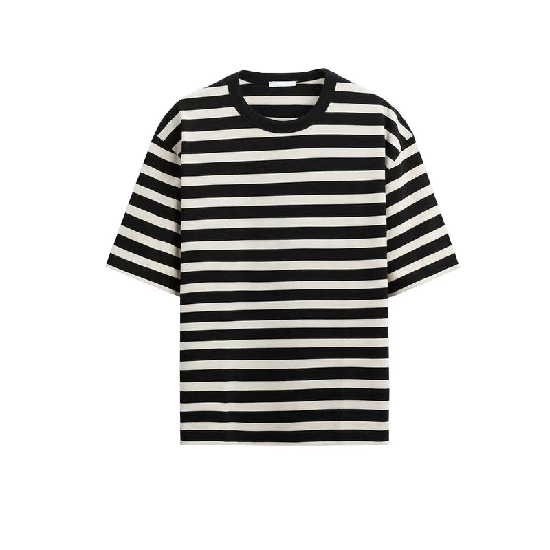 Striped Crew Neck T-Shirt