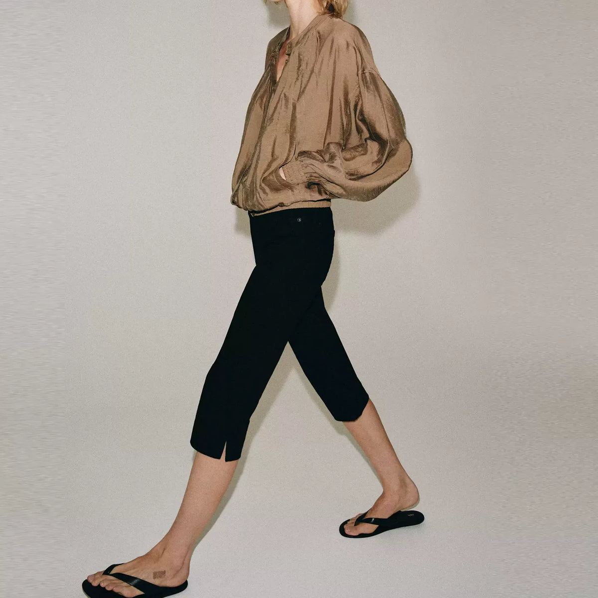 Drapey Long-Sleeve Shirt