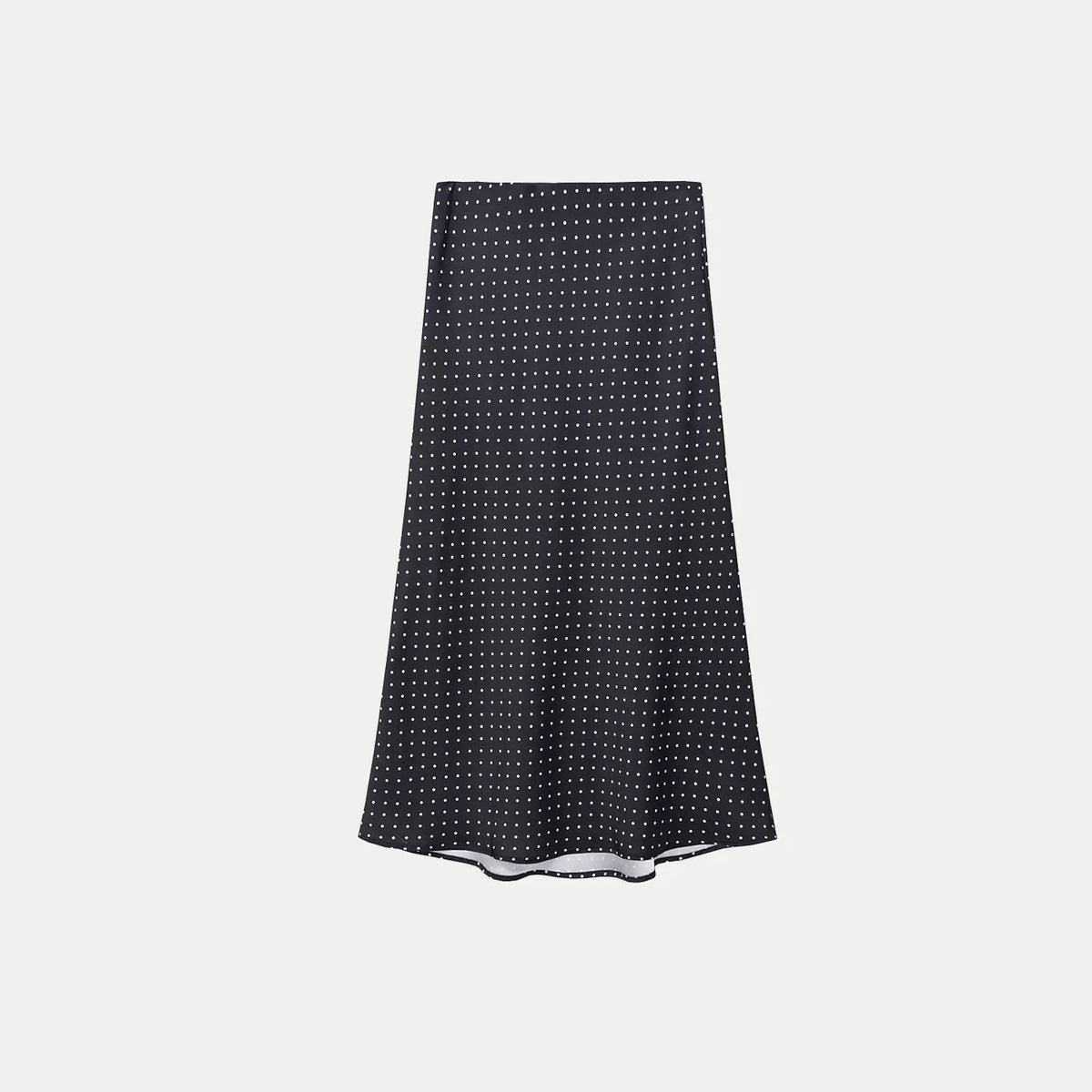 Straight-Cut Midi Skirt