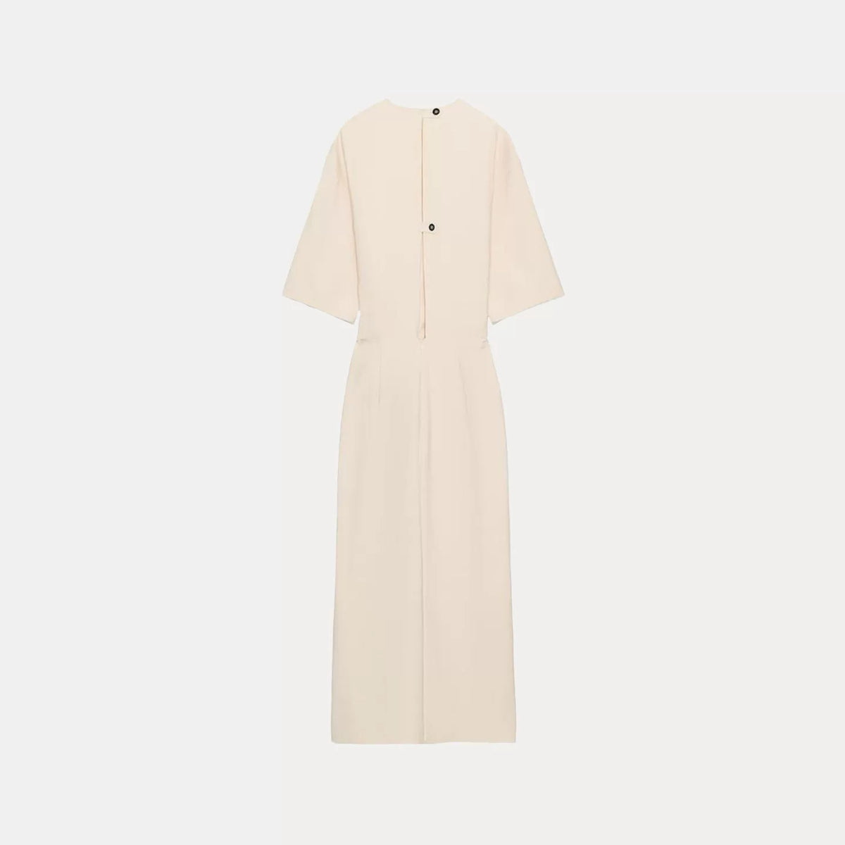 Gathered Midi Dress