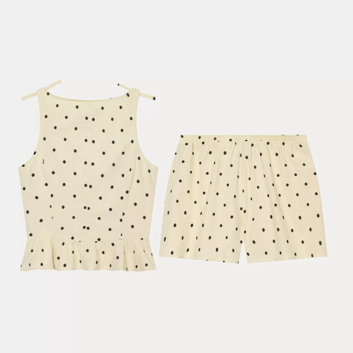 Ruffle Top and Shorts Set