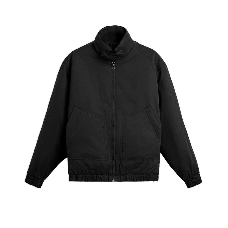 Technical Fabric Zip Jacket