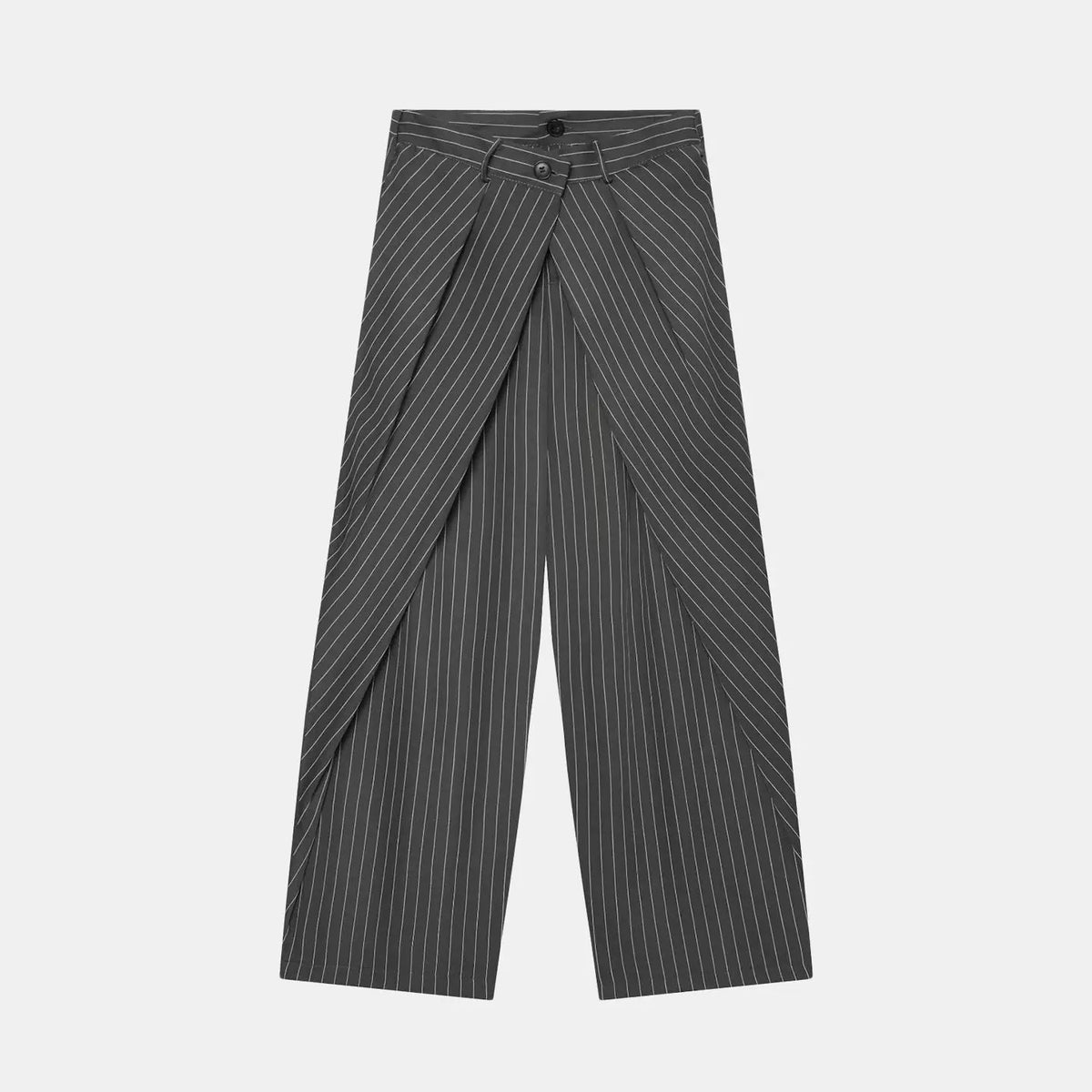 Relaxed Straight-Leg Trousers
