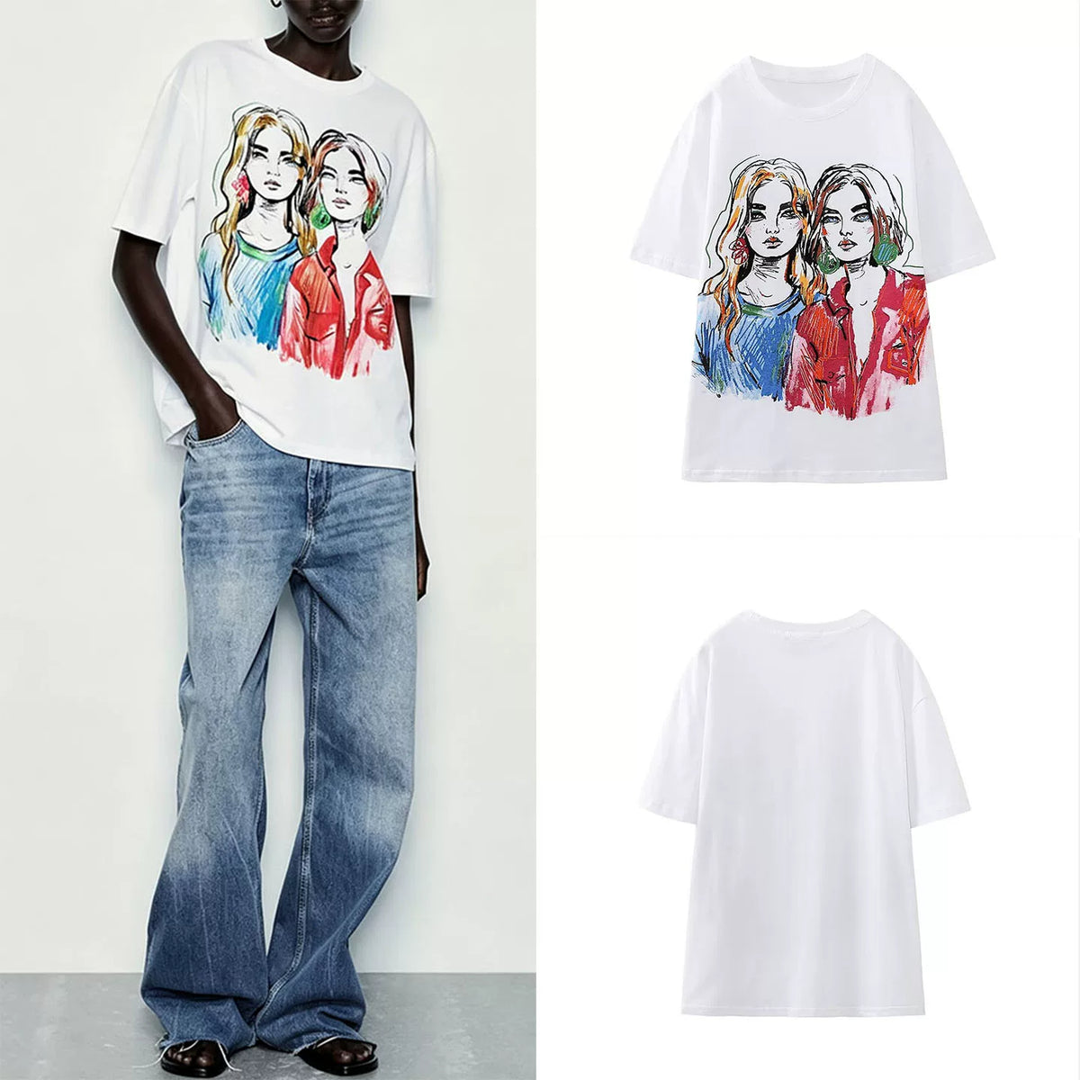 Printed Short-Sleeve T-Shirt