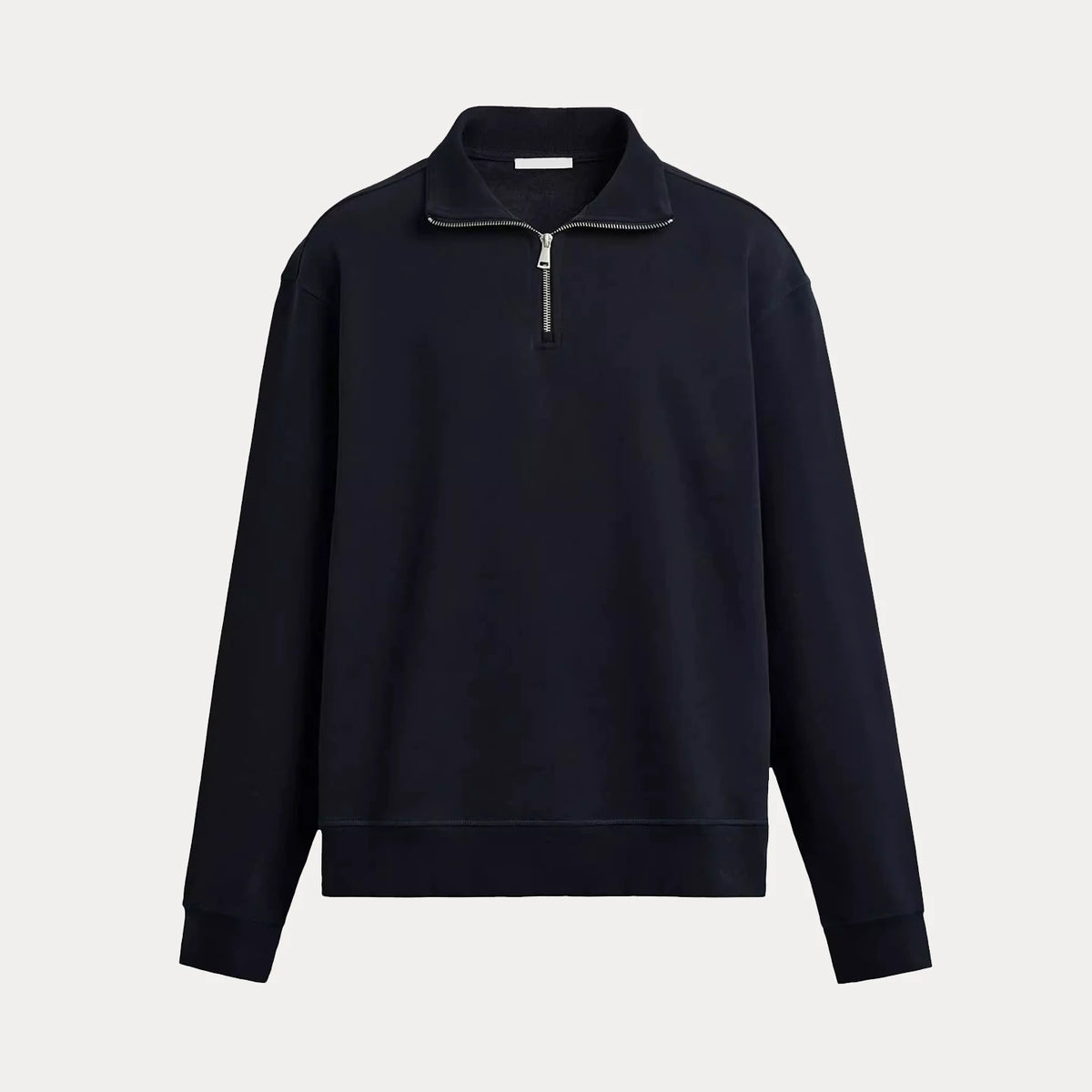 Half-Zip Straight Sweatshirt