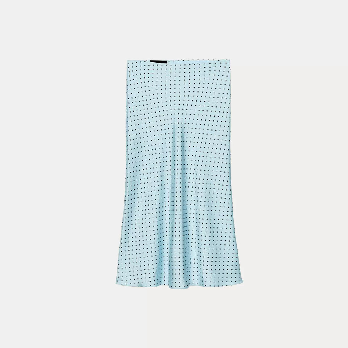 Straight-Cut Midi Skirt