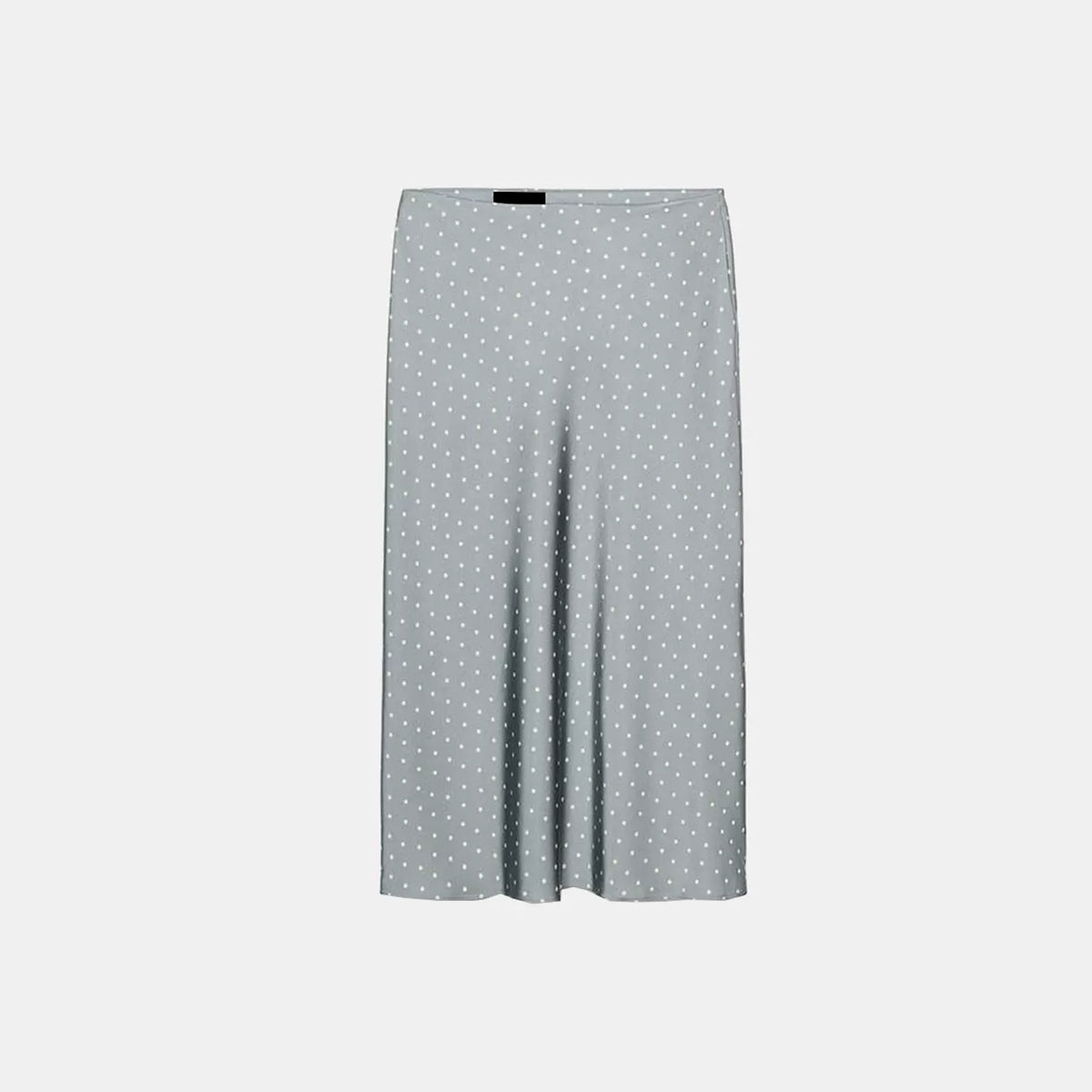 Straight-Cut Midi Skirt