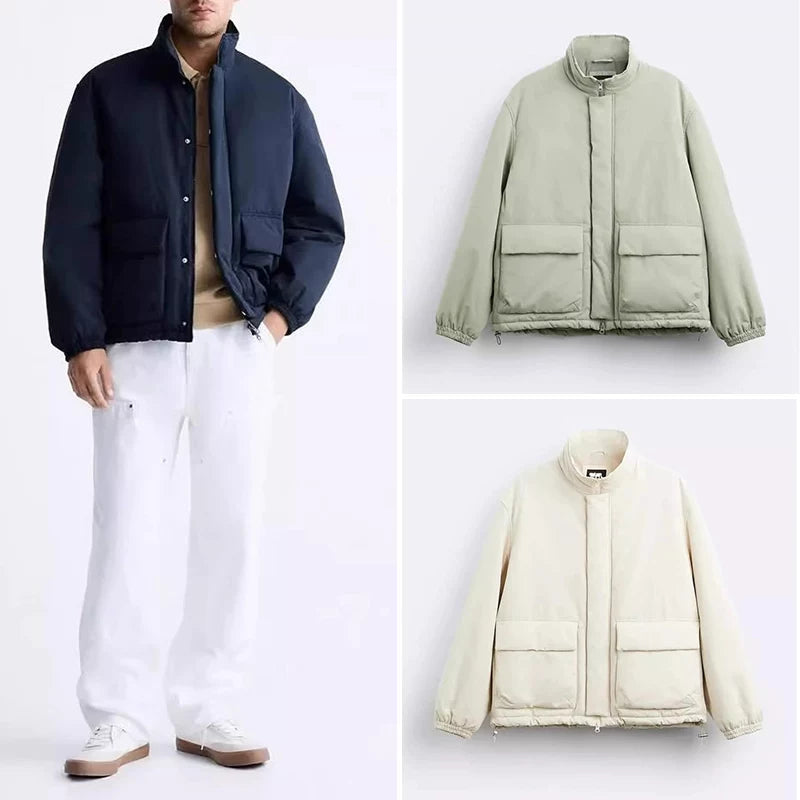 Stand Collar Casual Jacket