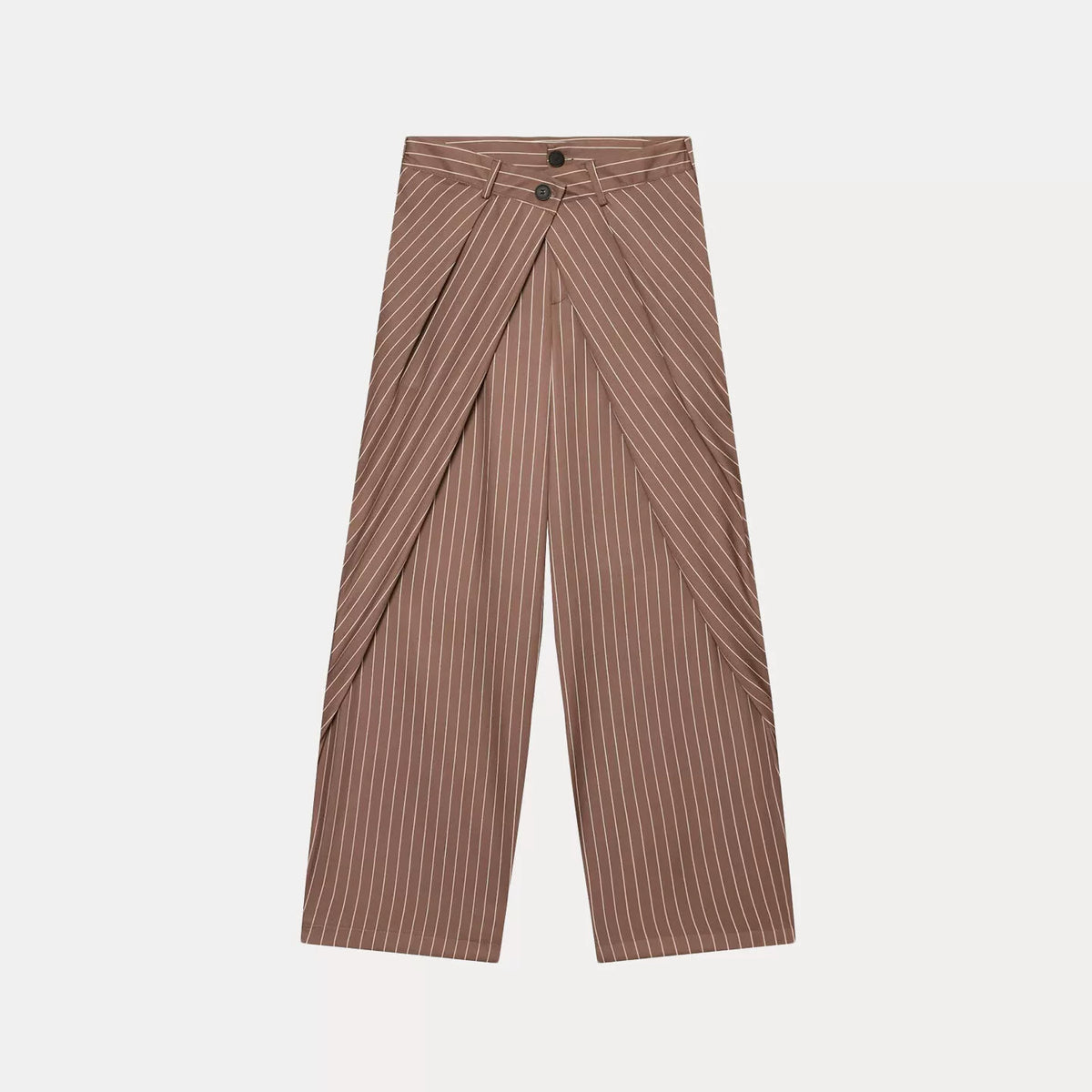 Relaxed Straight-Leg Trousers