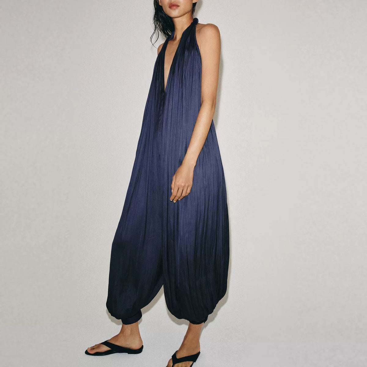 Halter Harem Jumpsuit