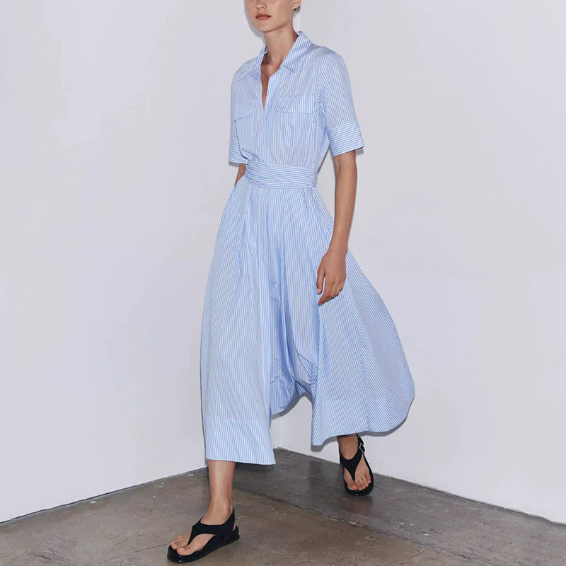 Poplin Shirt Dress