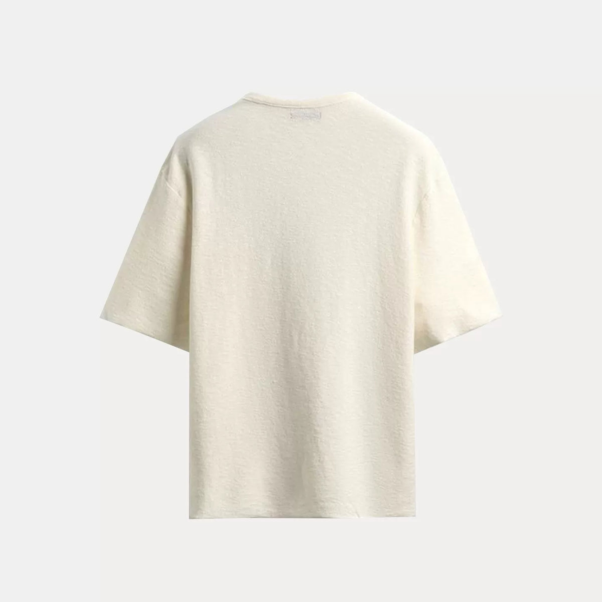 Contrast Print Knit T-Shirt