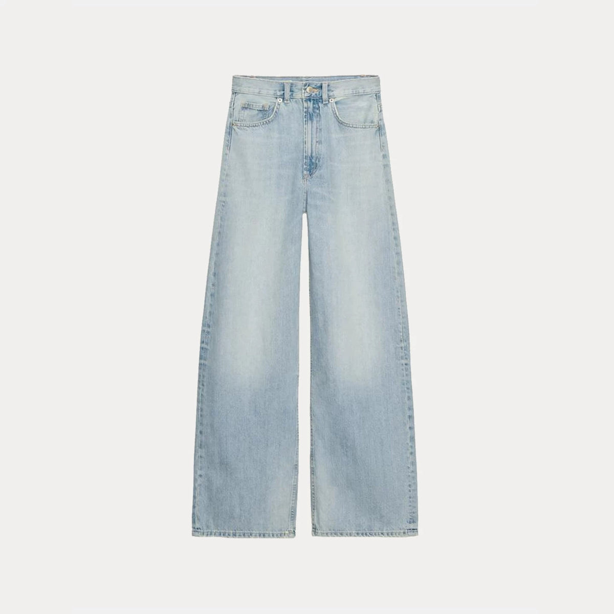 Relaxed Wide-Leg Jeans