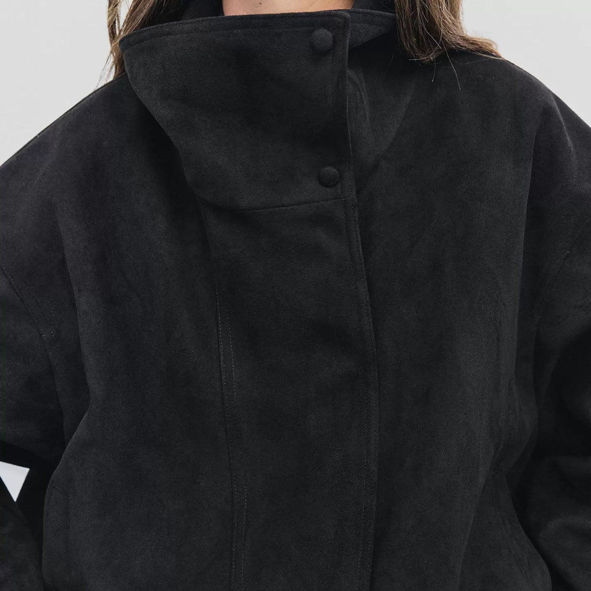 Stand-Collar Aviator Jacket