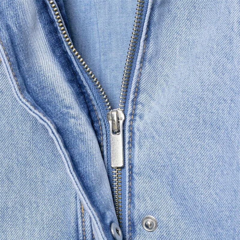 Comfort Denim Remix Jacket in Light Wash