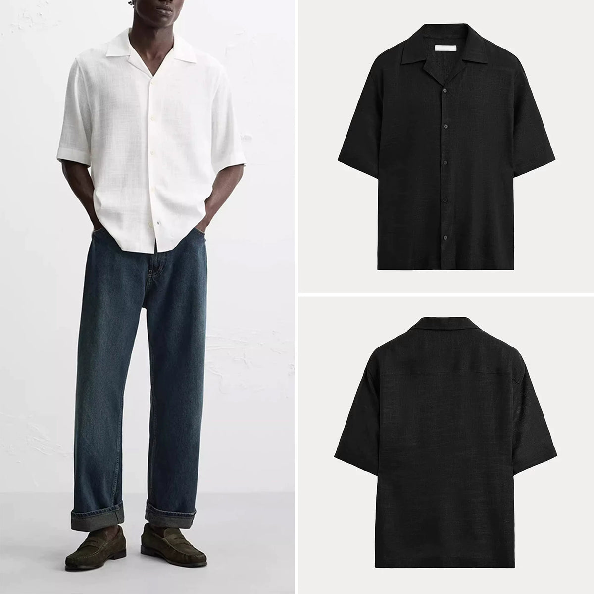 Relaxed Short-Sleeve Shirt