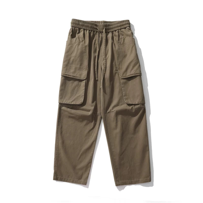 Heavyweight Washed Cargo Trousers