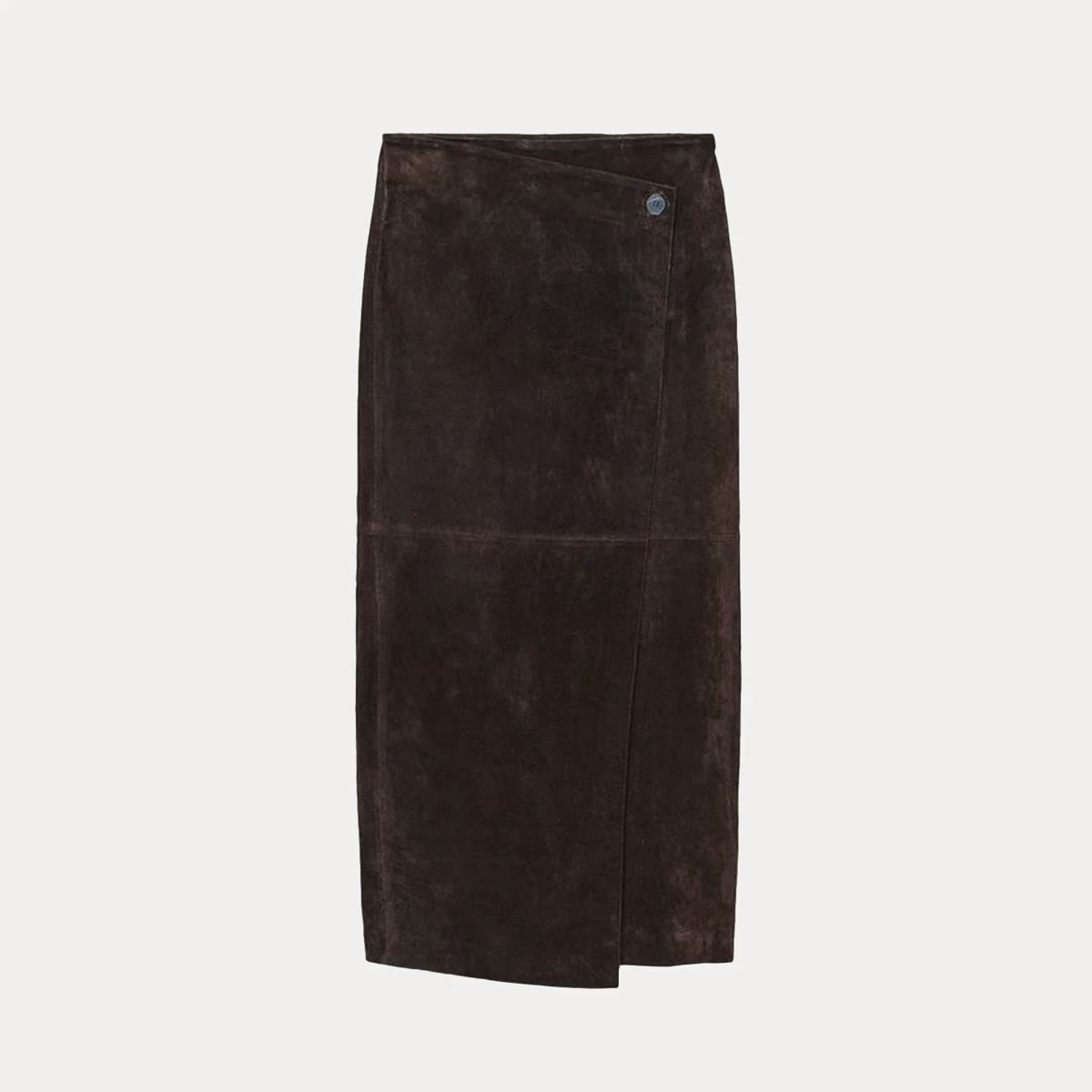 Coffee Brown Bodycon Maxi Skirt