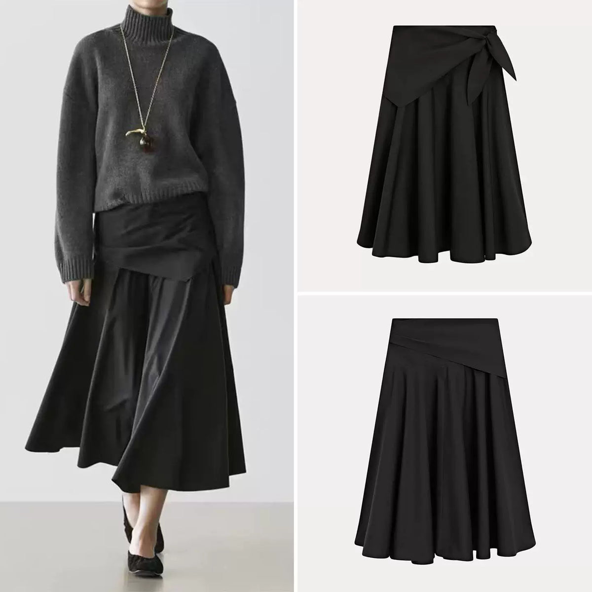Tie-Waist Skirt