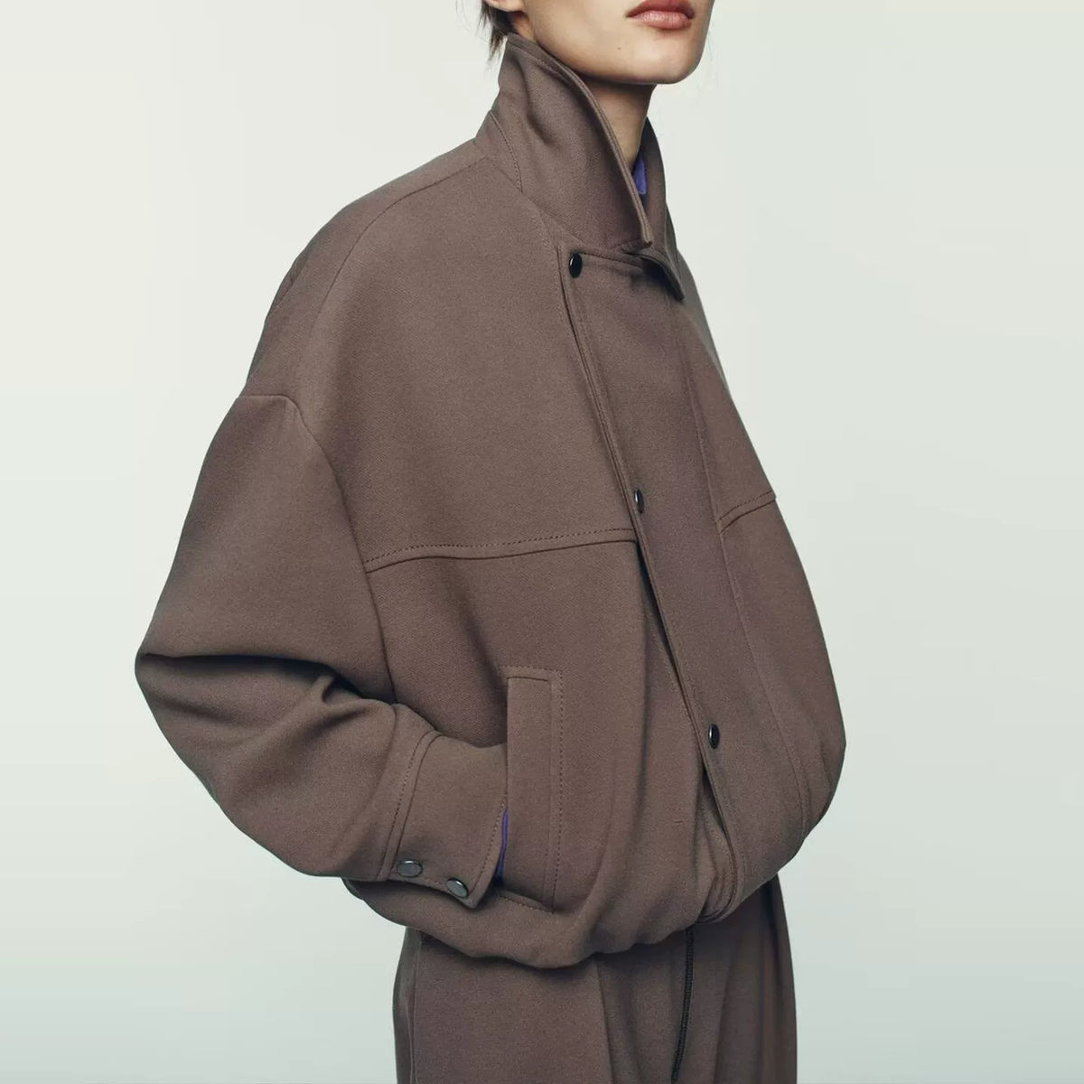 Aviator Jacket and Zip Trousers Set