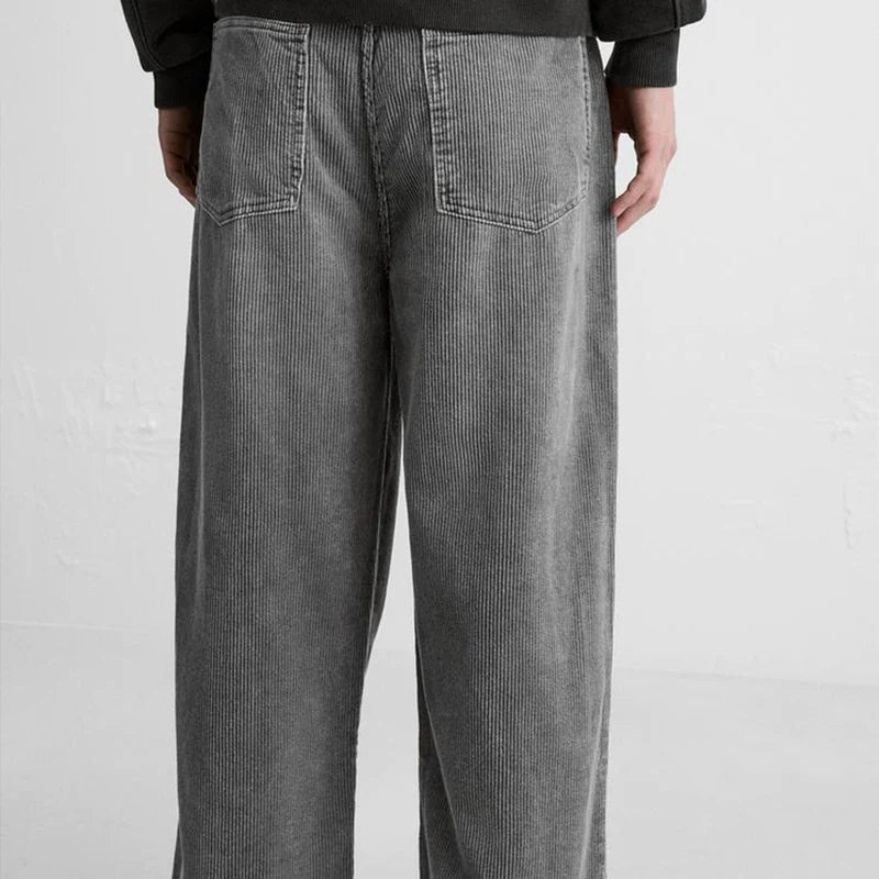Relaxed Corduroy Trousers