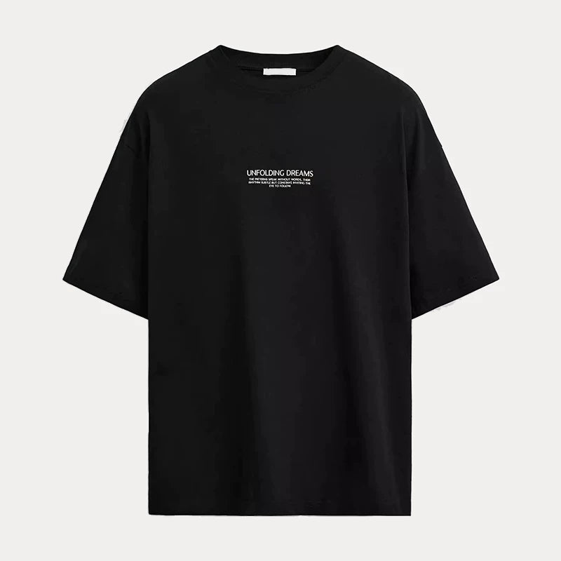 Patch Detail Slogan T-Shirt