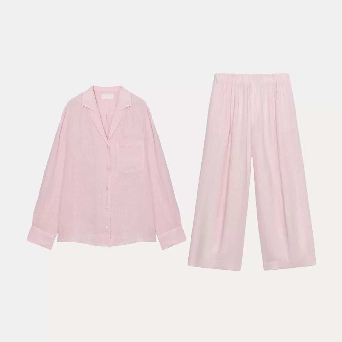 Pocket Shirt and Bucket Trousers Set