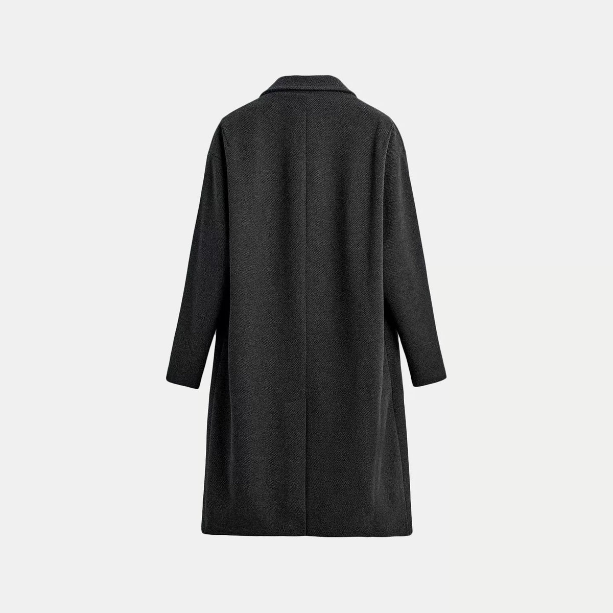 Slim Wool-Blend Overcoat