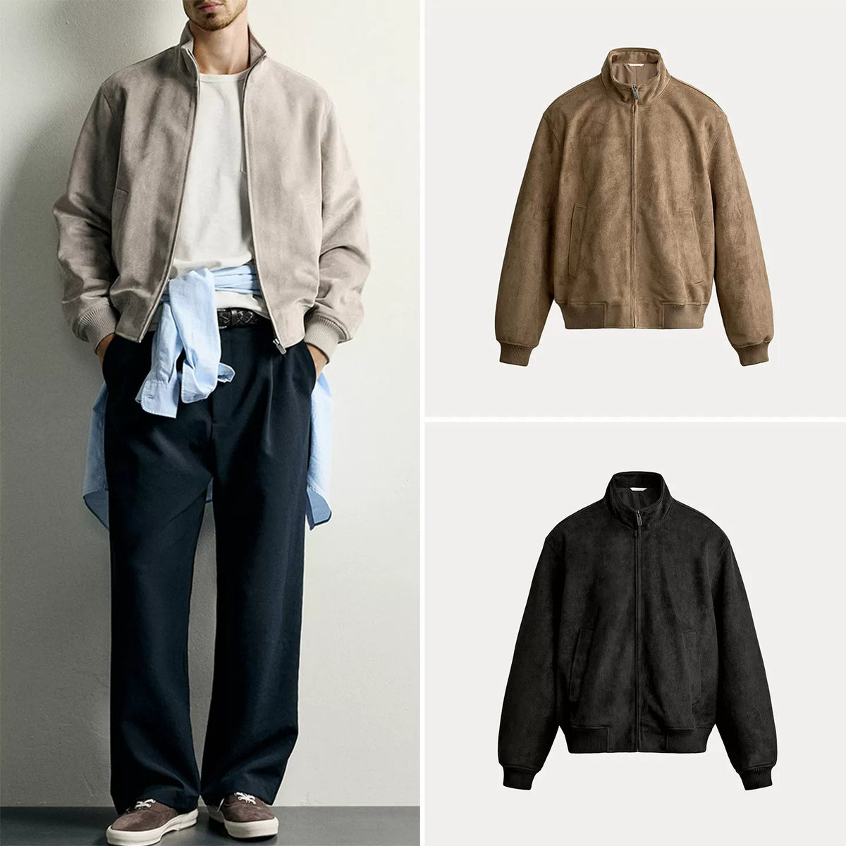 Slim Straight Collar Jacket