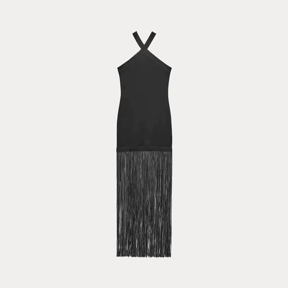Off-Shoulder Stretch Dress