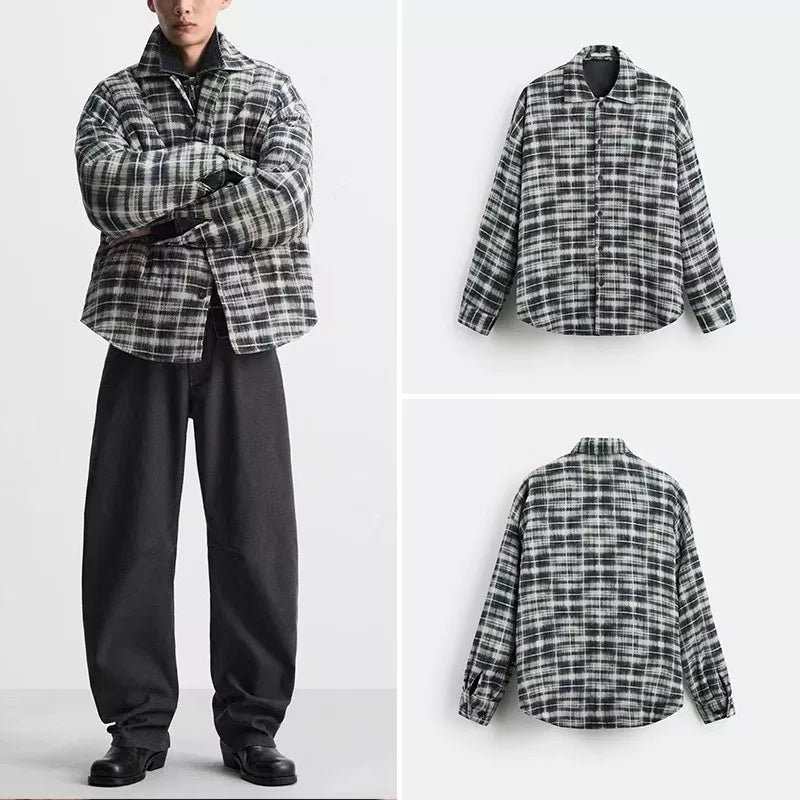 Checked Shirt Jacket
