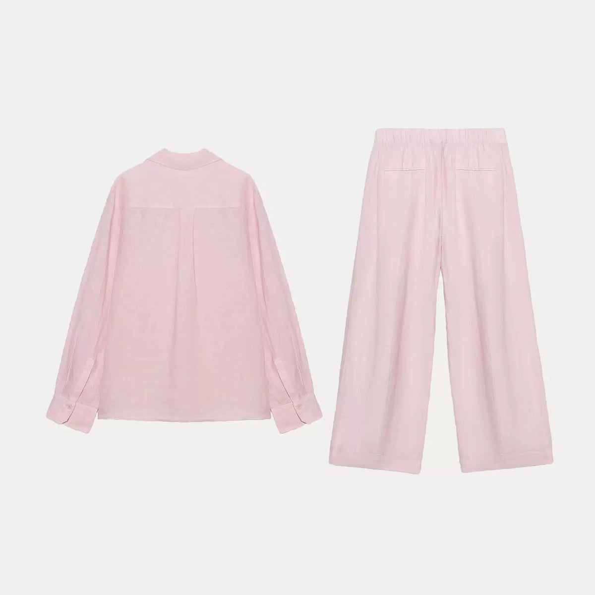 Pocket Shirt and Bucket Trousers Set