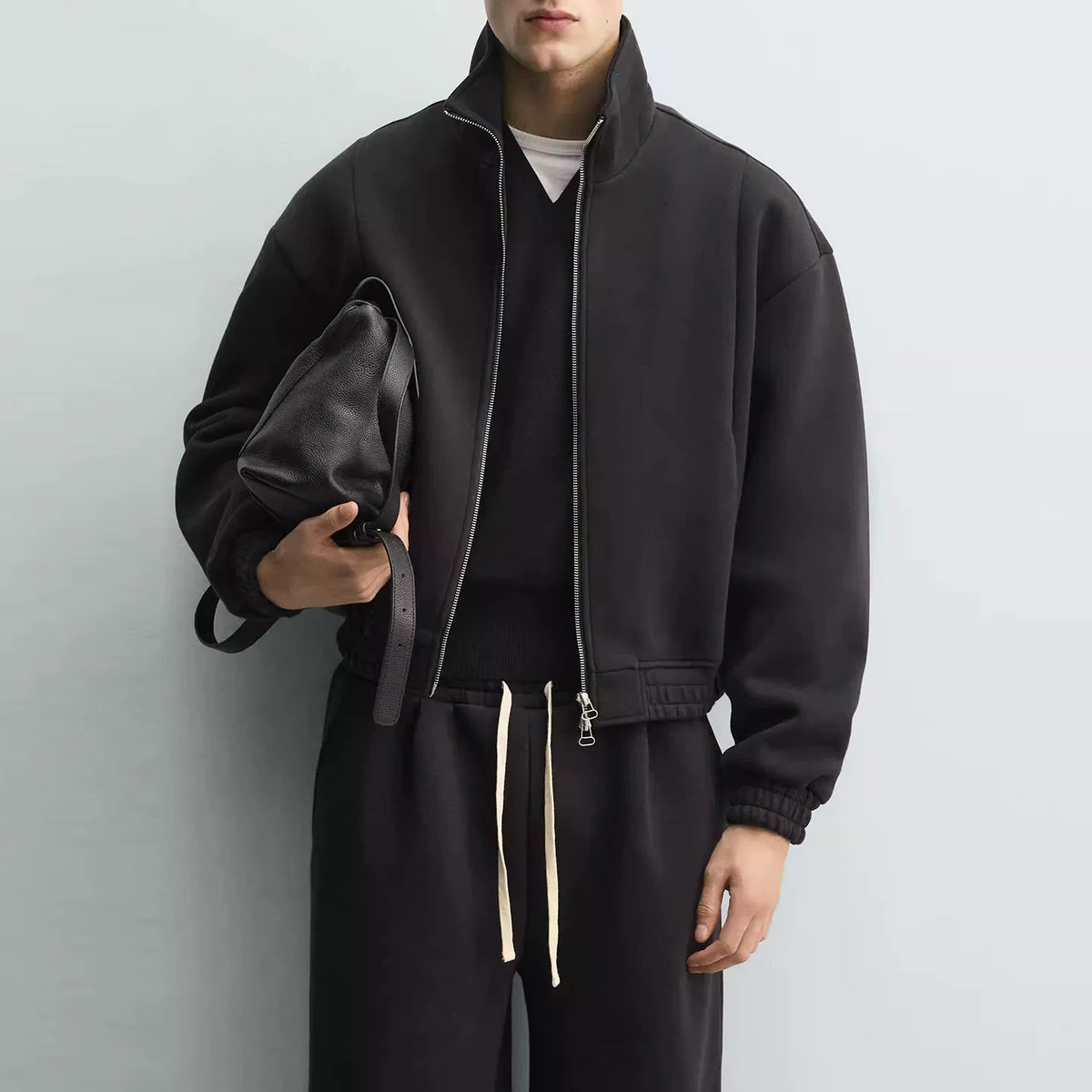 Double-Zip Jacket and Jogger Set