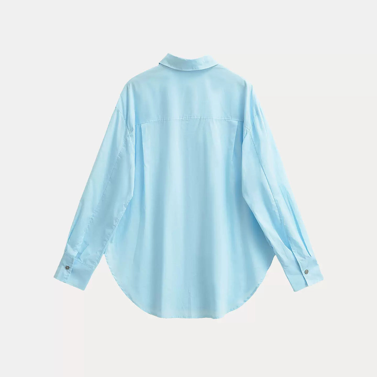 Ruched Collared Shirt