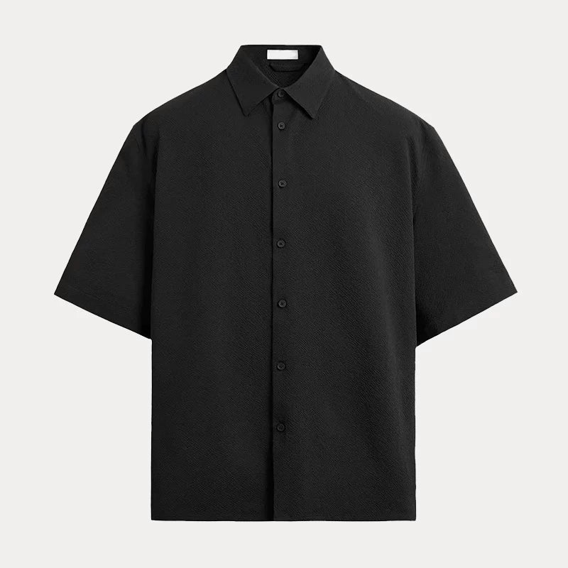 Seersucker Short-Sleeve Shirt