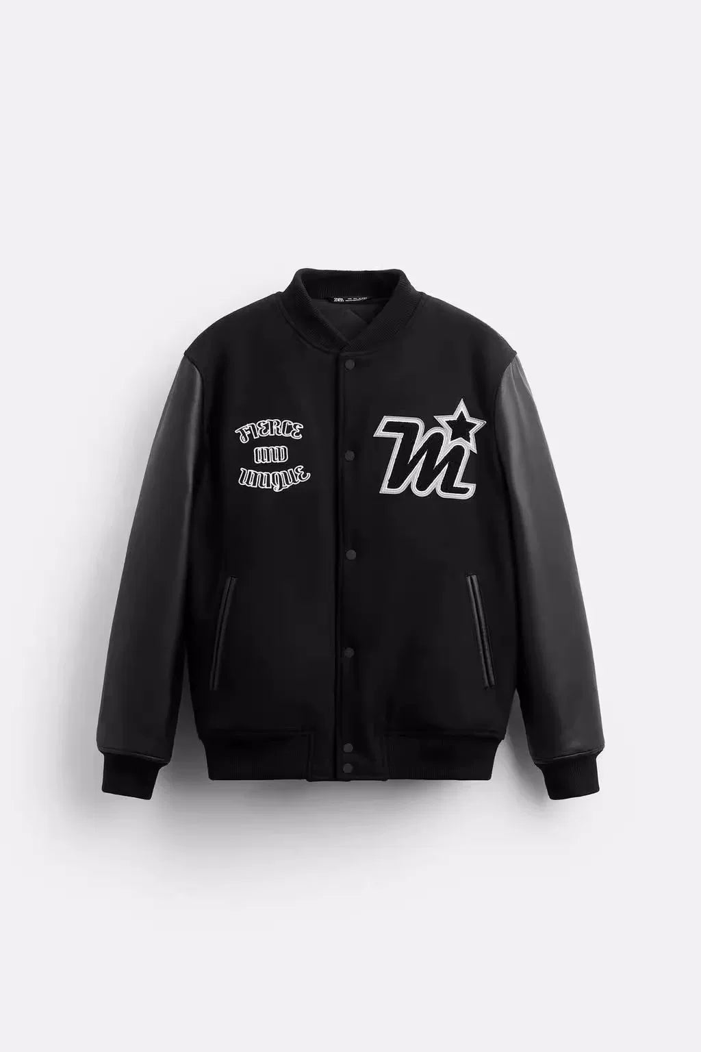 Winter Patch Varsity Jacket