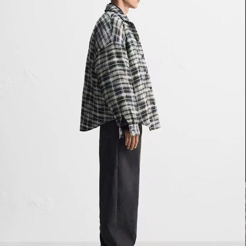 Checked Shirt Jacket