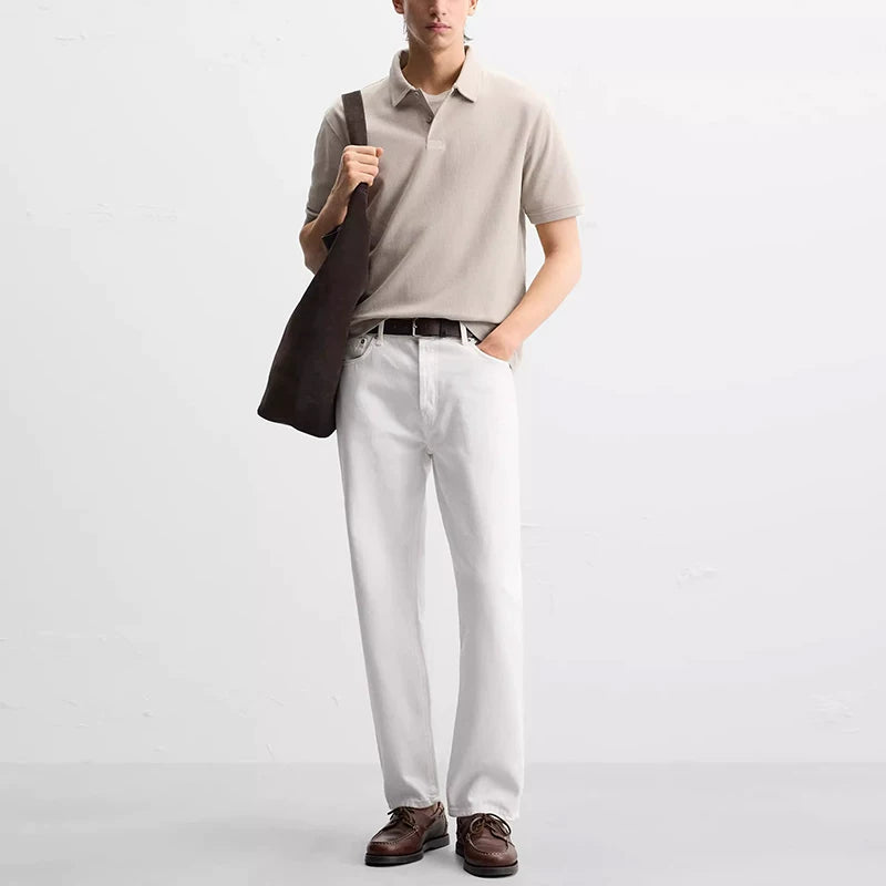 Slim Short-Sleeve Polo
