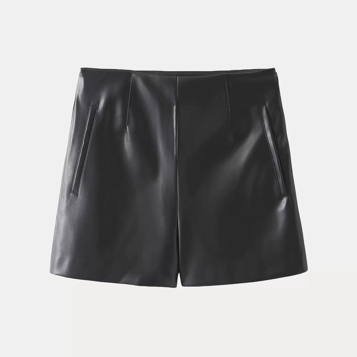 High-Waist Pocket Shorts
