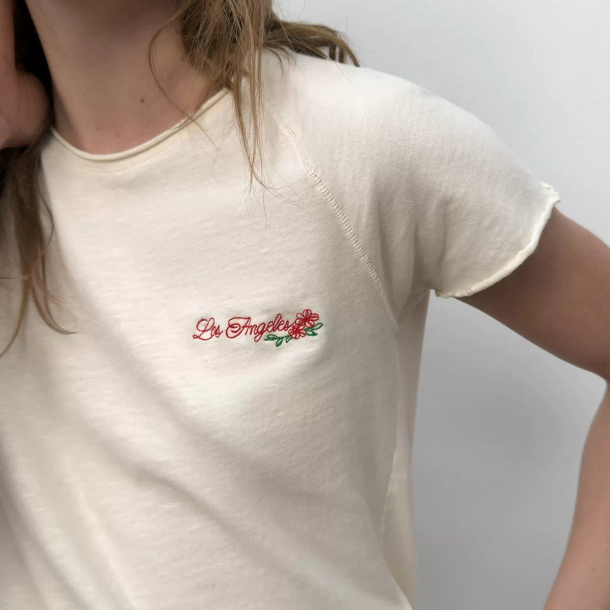 Raglan Sleeve Slogan T-Shirt