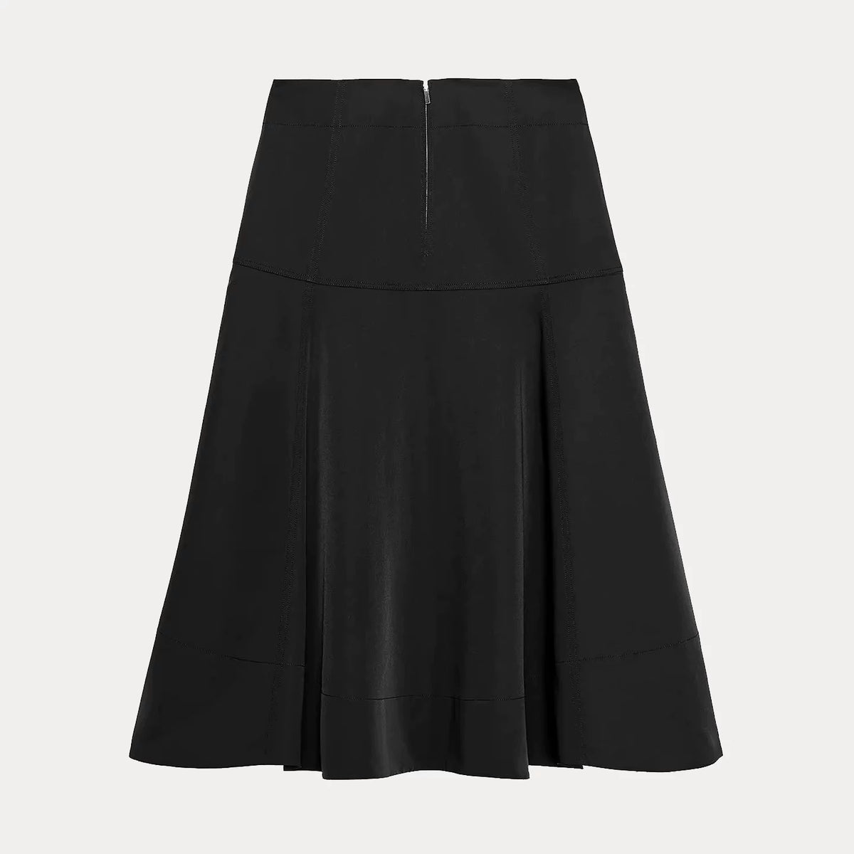 Belted Flared Skirt