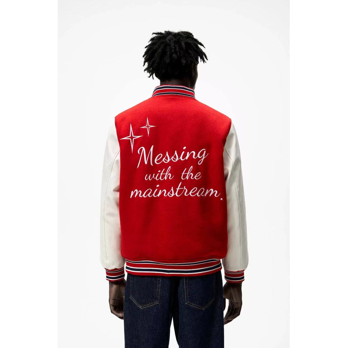 Retro Baseball Flight Jacket
