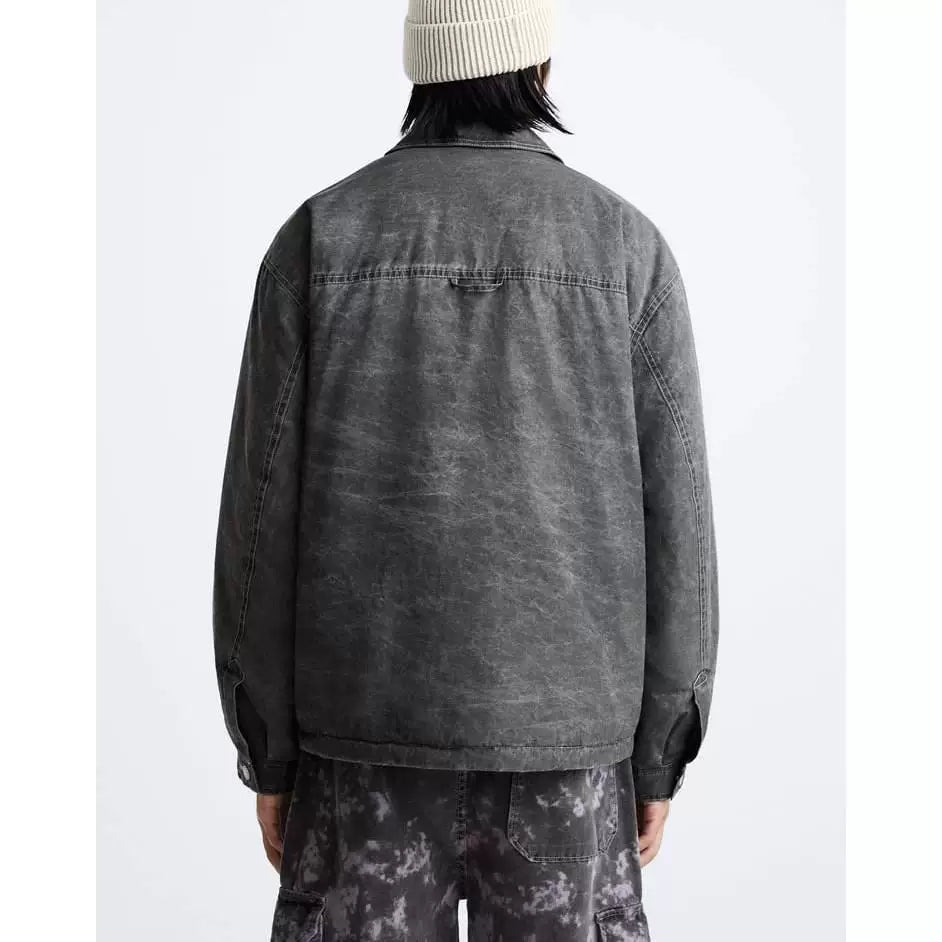Warm Collared Flight Jacket