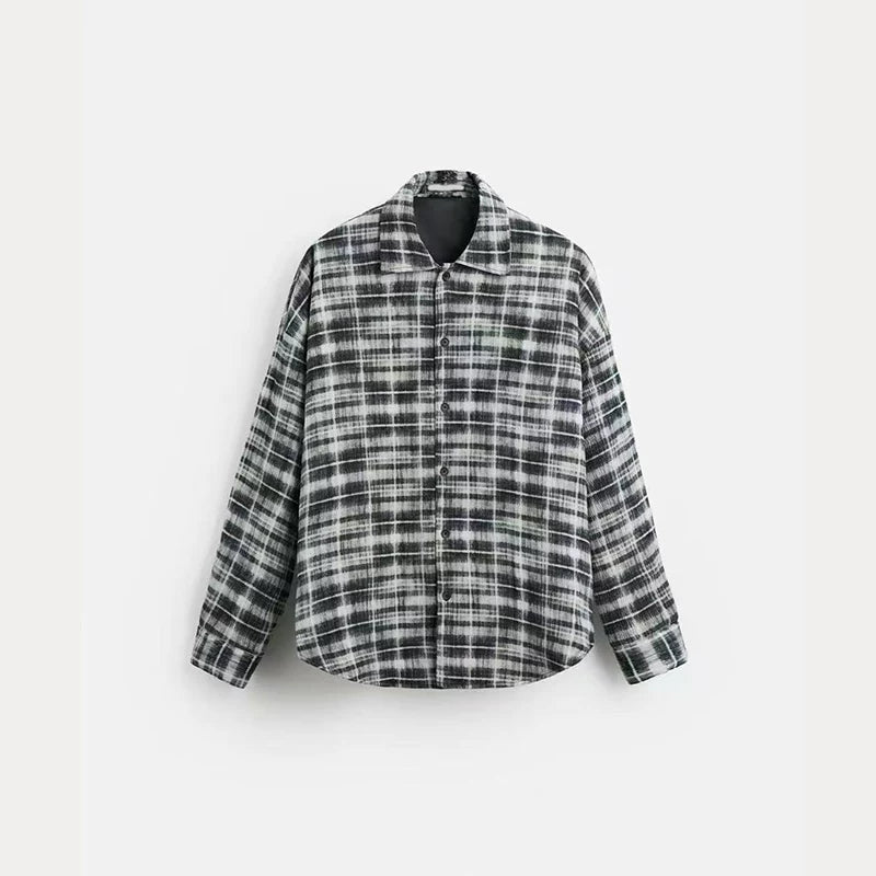 Checked Shirt Jacket