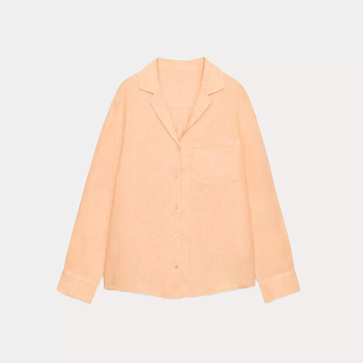 Pocket Shirt and Tie-Waist Shorts Set