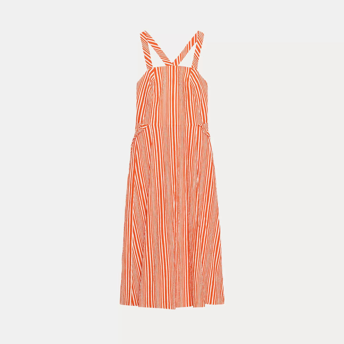 Striped Midi Dress