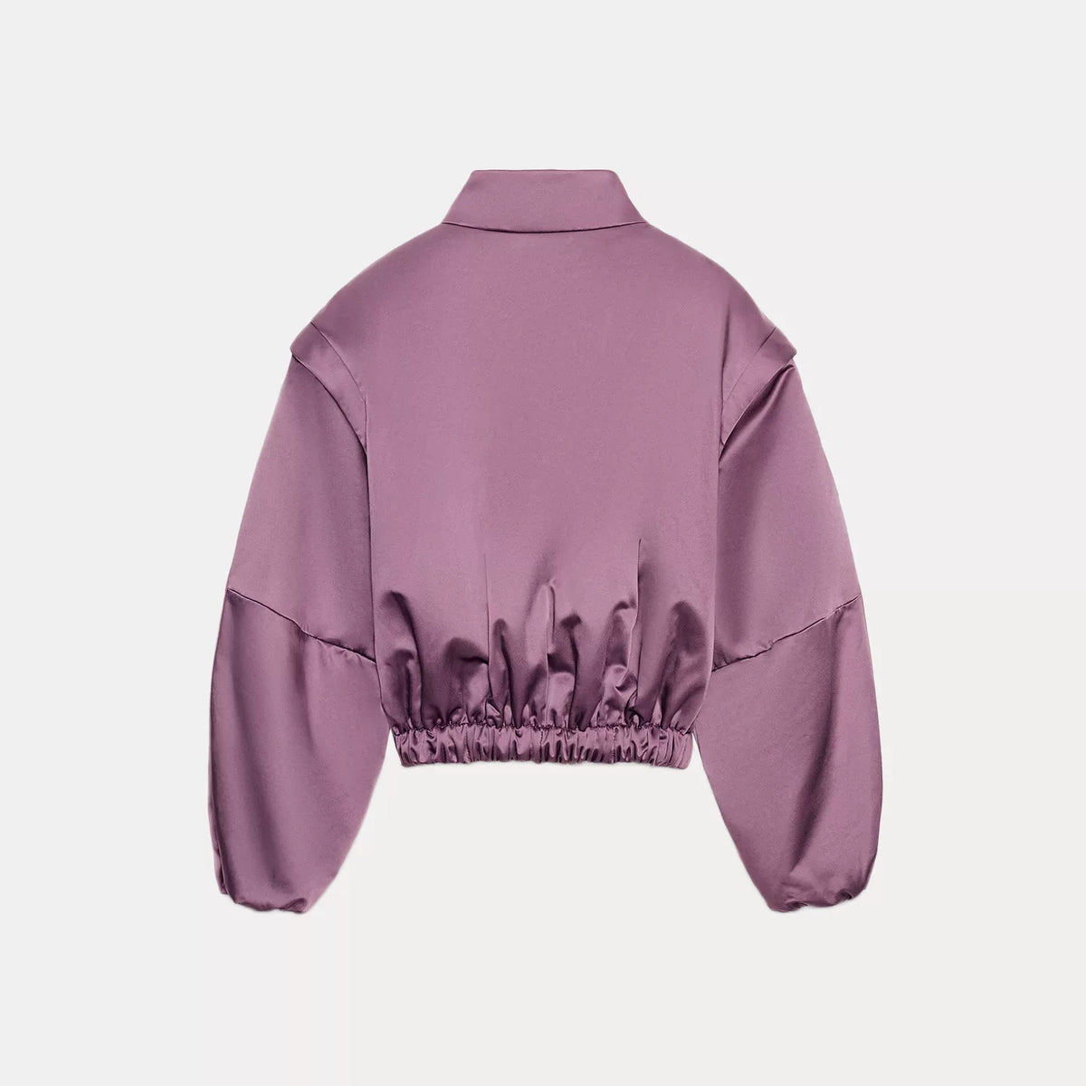 Quilted Stand-Collar Jacket