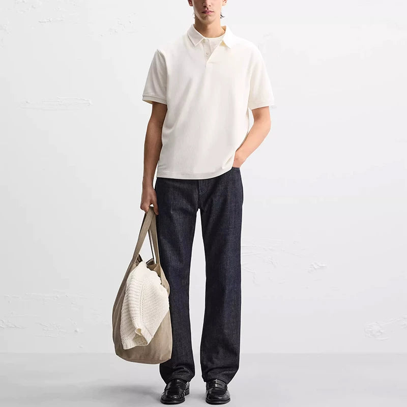 Slim Short-Sleeve Polo