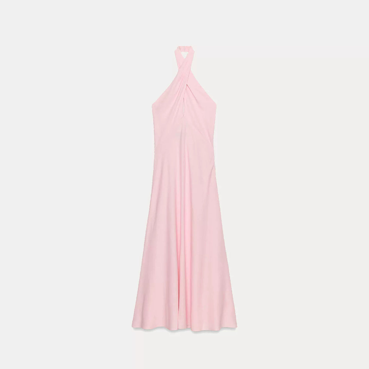 Halter Neck Midi Dress