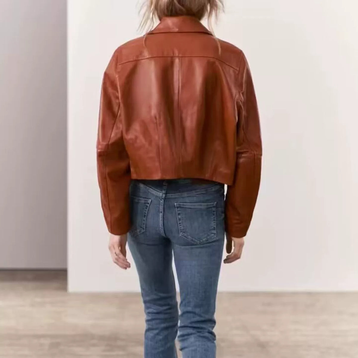 Cropped Casual Jacket
